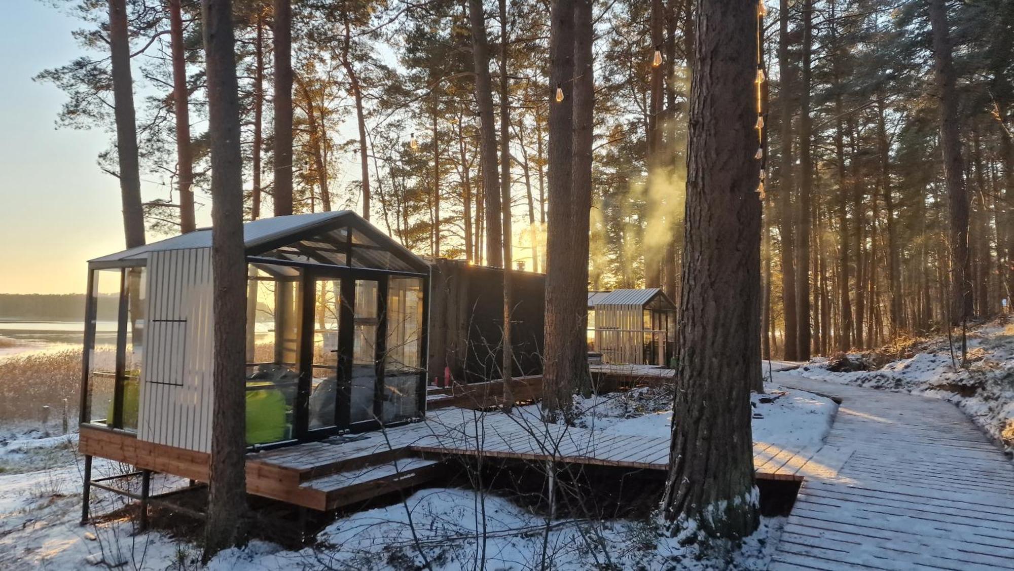 Gaujaclub - Our Bose And Bang&Olufsen Lofts On A Lake Gauja  エクステリア 写真